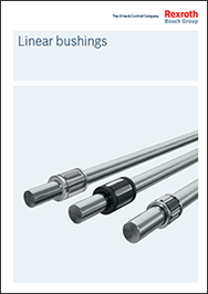 Каталог Линейные шариковые втулки Bosch Rexroth