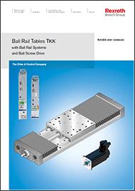 Каталог Столы с шариковыми направляющими Bosch Rexroth TKK