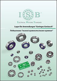 Каталог Радиальные шариковые подшипники низкой шумности IBS Каталог Радиальные шариковые подшипники низкой шумности IBS