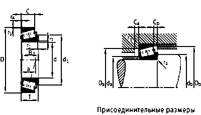 Роликоподшипники сферические однорядные с цилиндрическим или коническим отверстием FAG