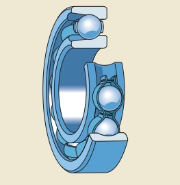 Однорядные радиальные шарикоподшипники SKF с пазами для ввода шариков
