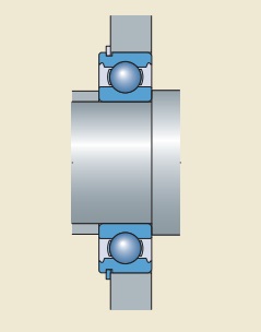 Подшипники SKF с канавкой под стопорное кольцо